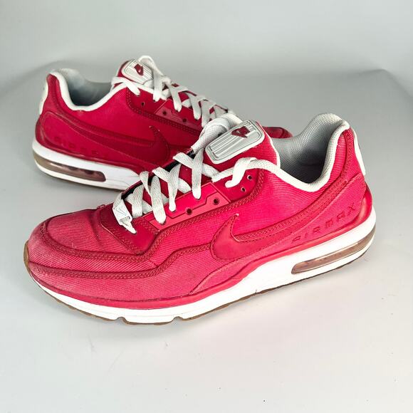 Nike Air Max LTD 3 Running Sneakers Shoes Red 746379-512 Men 10 - Picture 1 of 13